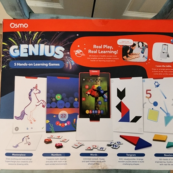 like New Osmo Genius Starter Kit PLUS Coding Kit for Fire Tablets - Picture 2 of 10